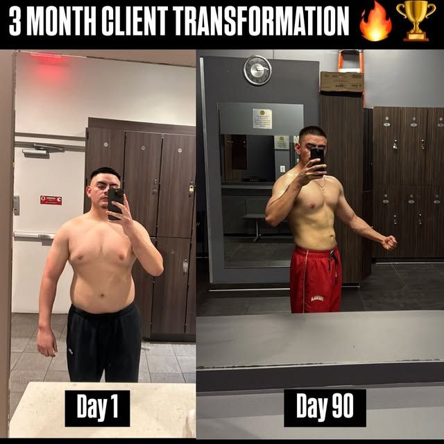 Client before and after